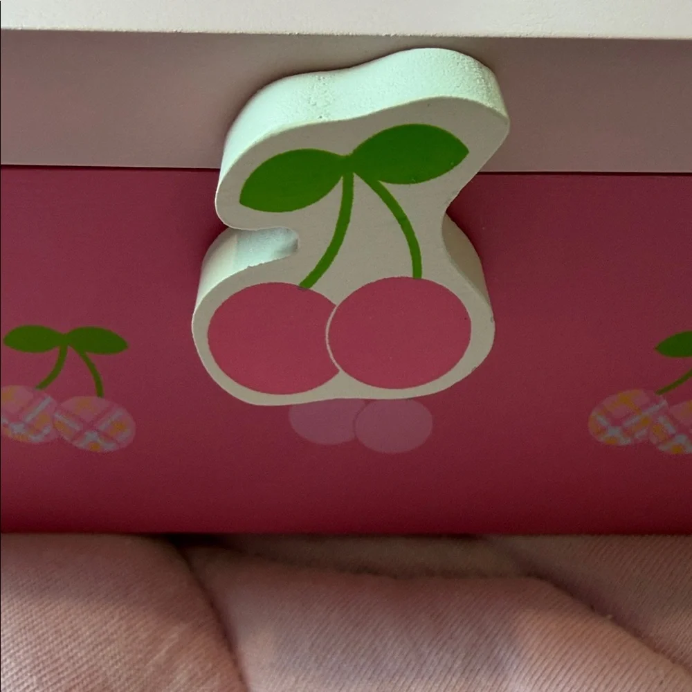 Sanrio Hello Kitty Pink Cherry Music Jewelry Box - Picture 3 of 10